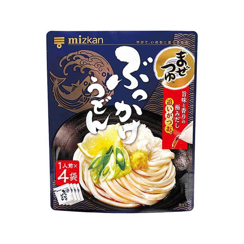 [5個]ミツカン まぜつゆぶっかけうどん　29gX4袋　賞味期限2026.07.31【賞味期限間近】