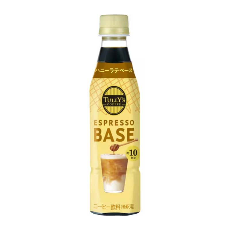 [3本]【JB直送品】伊藤園 タリーズコーヒー エスプレッソベース ハニーラテベース 希釈用　340ml　賞味期限2026.11.30