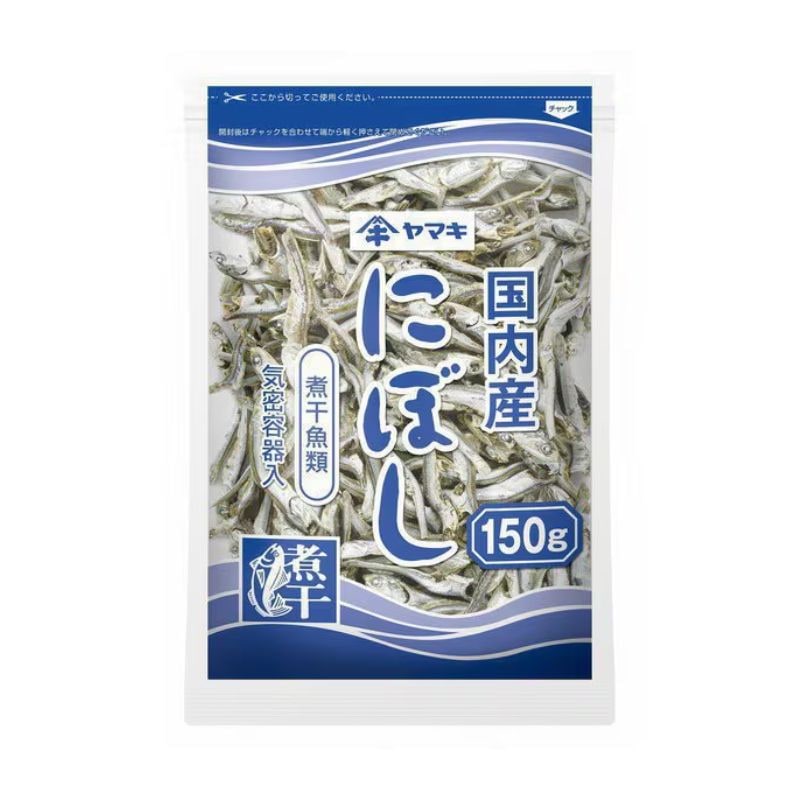 5個]【JB直送品】ヤマキ 煮干 150g 賞味期限2026.10.07【賞味期限間近