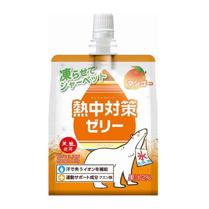 送料無料][24個]【JB直送品】赤穂化成 熱中対策ゼリー マンゴー味 150g