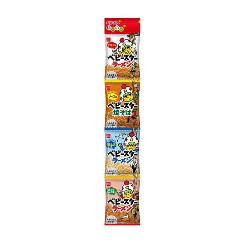 [5個]【JB直送品】おやつカンパニー ベビースターいろいろ 4連　68g　賞味期限2026.12.30