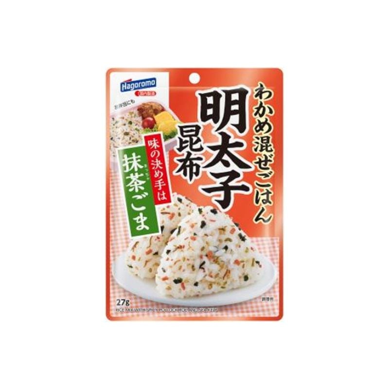 [5個]【JB直送品】はごろも わかめ混ぜごはん 明太子昆布　27g　賞味期限2027.04.13