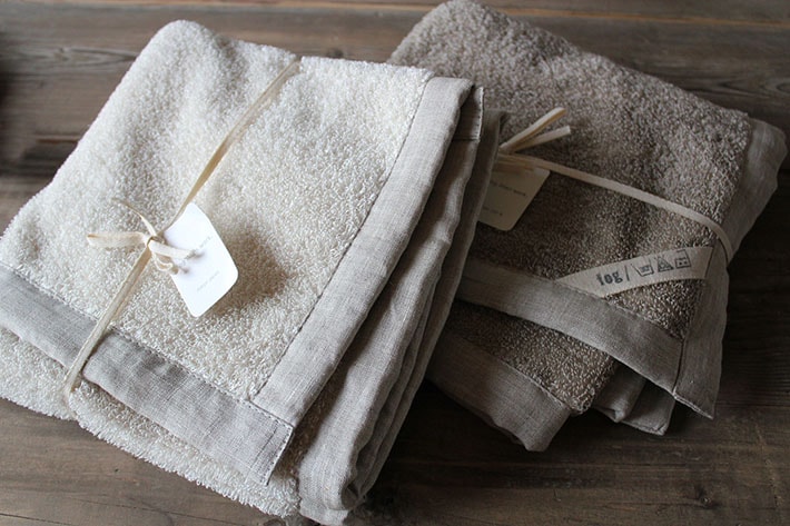 ［fog linen work フォグリネンワーク］リネンマッサージバスマット