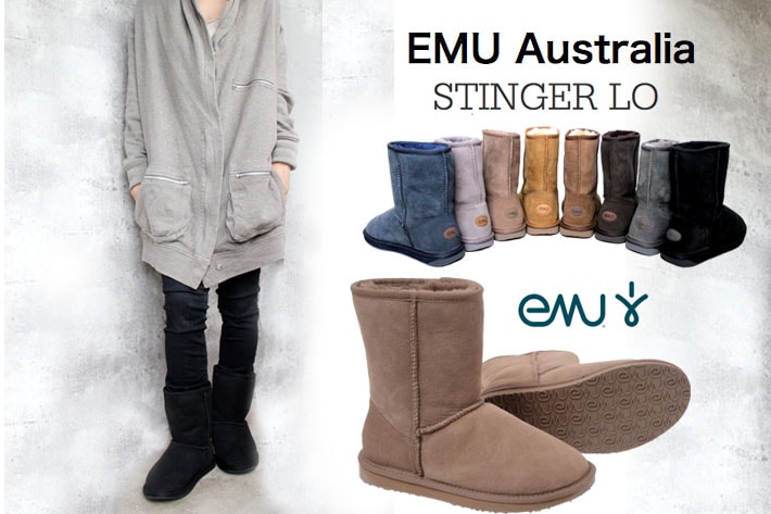 25.5 〜26cm☆　EMU エミュー　ブーツ EMU Australia（エミュ オーストラリア） 2025年秋冬モデル エミュー