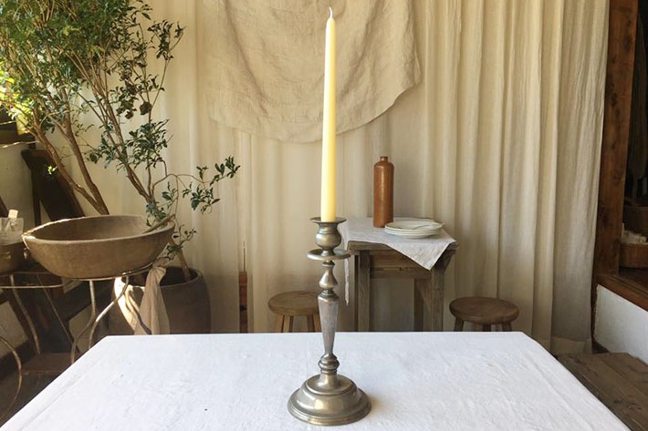 ［antiques］フランス キャンドルスタンド(大)