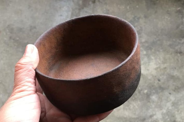 [高田かえ]  Takada kae  茶土のどら鉢