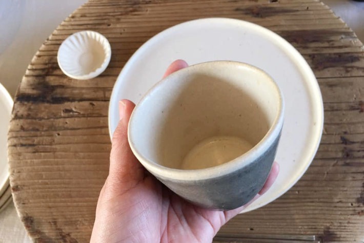 石原ゆきえ] フリーカップ (白×黒) | すべての商品 | とんぱhanare