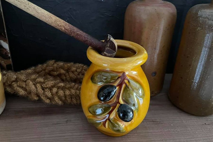 ［antiques］南仏 ハニーポット