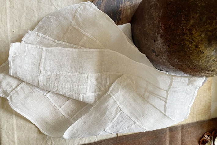 韓国購入 大型ポジャギ 麻 大きいサイズ 80cm／150cm 韓国 ］ ポジャギ（ランチョンマットサイズ） | すべての商品 | とんぱ