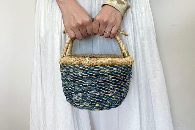 NEW!［ biga ］ Bolga basket ロンド インディゴ