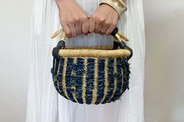 NEW!［ biga ］ Bolga basket ロンド インディゴ