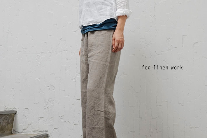 フォグリネンワーク　 fog linen work　テーパードパンツ 楽天市場】fog linen work フォグリネンワーク ルナ パンツ