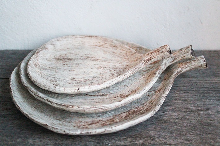 ミヤチヤスヨ] 葉っぱのカタチのお皿 | すべての商品 | とんぱhanare