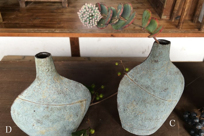 高田かえ] Takada kae 青錆の花器 | すべての商品 | とんぱhanare