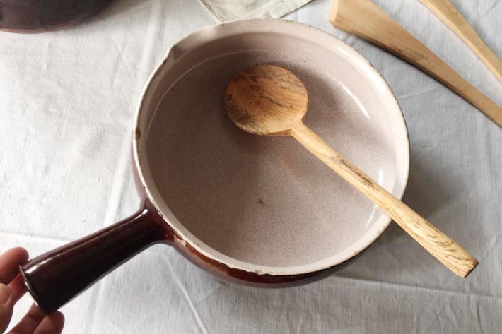 Antiques］南仏 Cul Noir キュノワール 片手鍋 | すべての商品 | とん