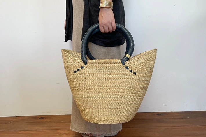 biga Bolga Basket かごバッグ NEW!［ biga ］ Bolga basket ボート | biga | とんぱhanare