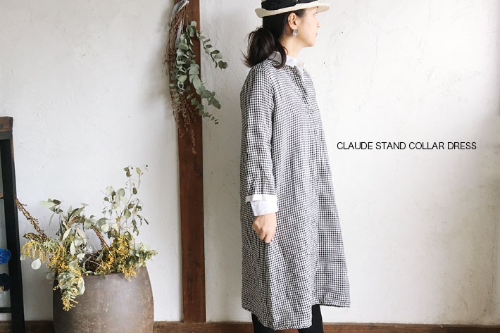 fog linen work フォグリネンワーク］ FLW クロード ワンピース
