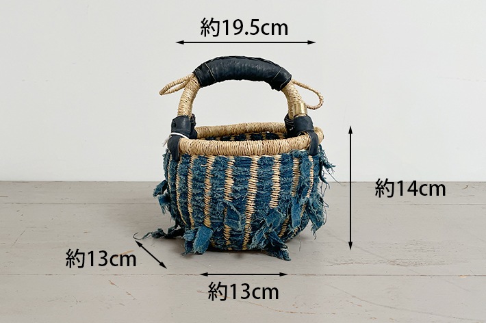 NEW!［ biga ］ Bolga basket ロンド インディゴ | biga | とんぱhanare