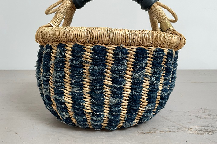 NEW!［ biga ］ Bolga basket ロンド インディゴ | biga | とんぱhanare