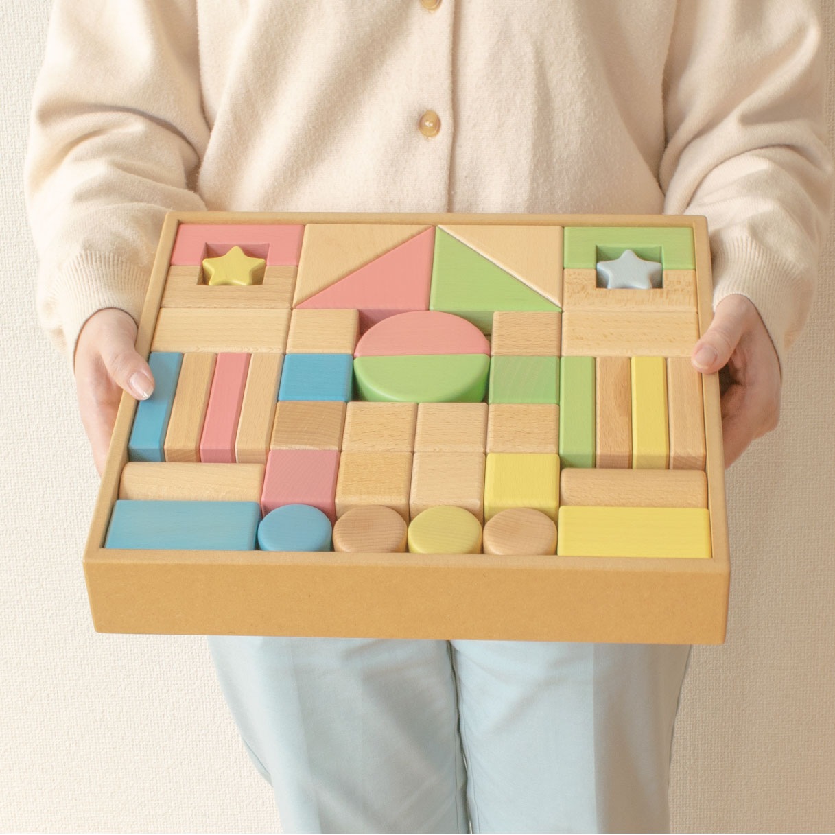 いろいろ積み木 カラフル 積み木 | otete