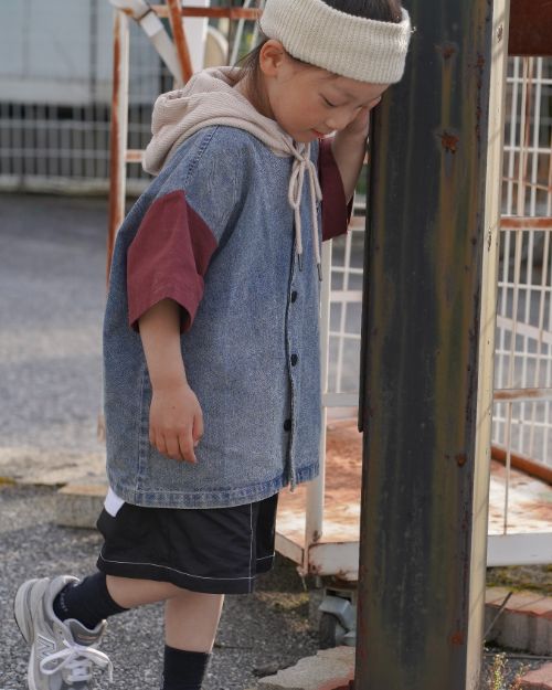 ��original�ۤ��襤�����denim shirt - kids��adult