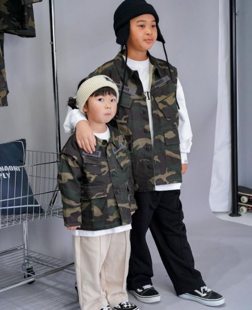 ��original�ۤȤ���㤦camo jkt �� kids��adult