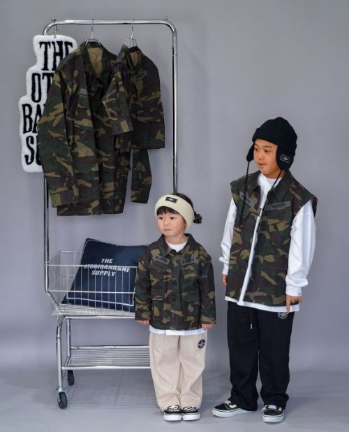��original�ۤȤ���㤦camo jkt �� kids��adult