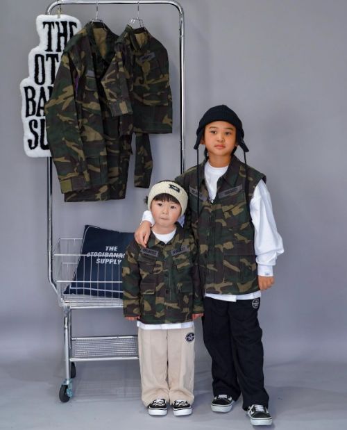��original�ۤȤ���㤦camo jkt �� kids��adult