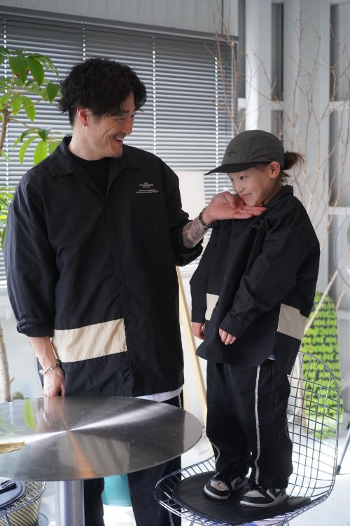 ��original��line water repellent shirt- kids��adult