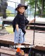 ��original��line denim halfpants �� kids��adult