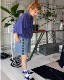 ��original��line denim halfpants �� kids��adult