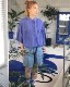 ��original��line denim halfpants �� kids��adult