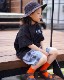 ��original��line denim halfpants �� kids��adult
