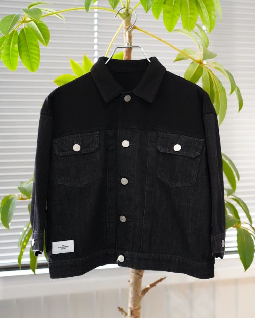 denim mix jkt - kids��adult