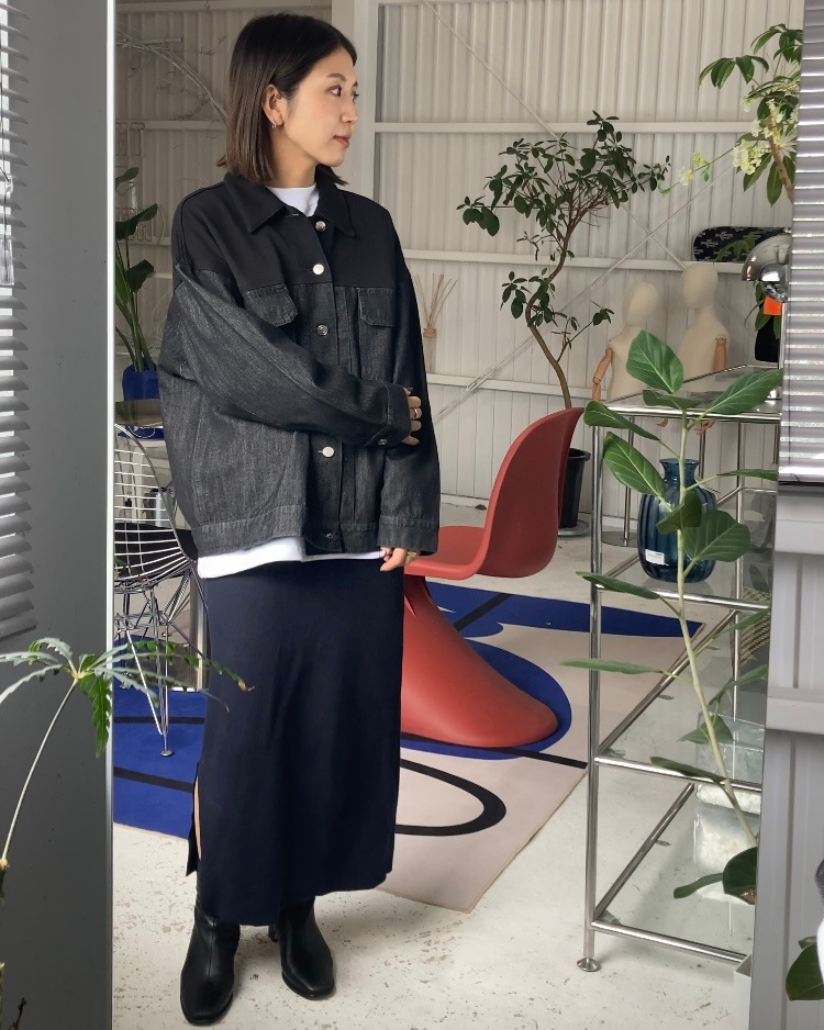 denim mix jkt - kids��adult