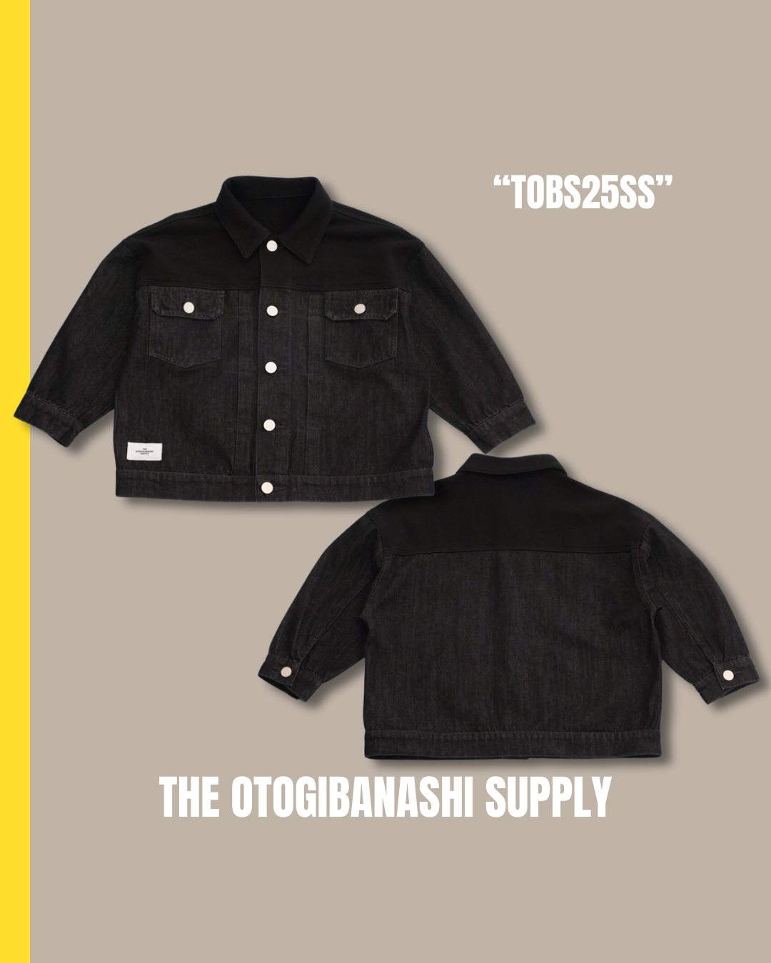 denim mix jkt - kids��adult