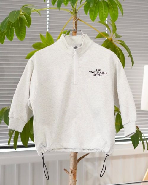half zip sweat - kids��adult