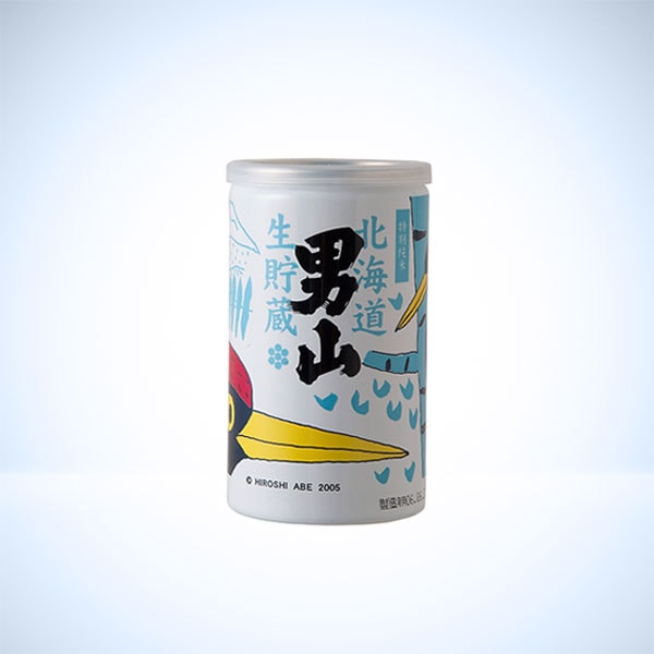 男山 純米生貯蔵 アルミ缶（180ml） | 味わい,やや辛口 | 男山