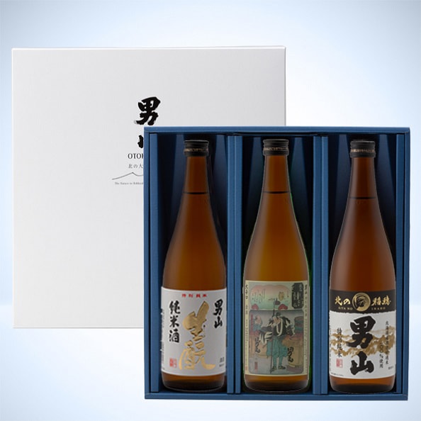 代表銘柄辛口純米酒3本セット（720ml×3本） | 特徴,セット商品 | 男山