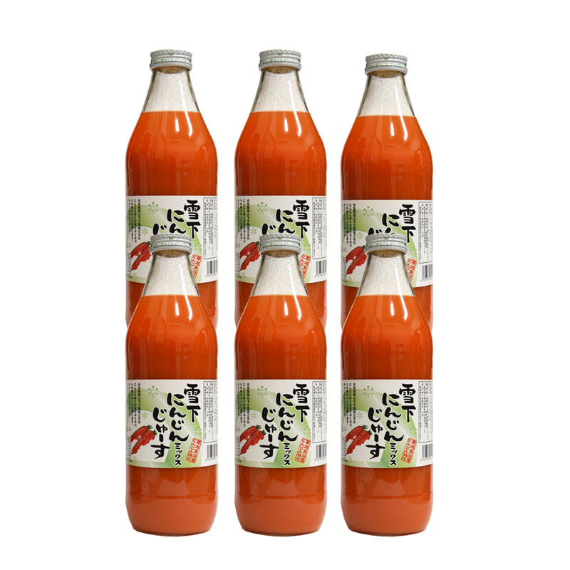 雪下にんじんミックスジュース 1000ml×6本