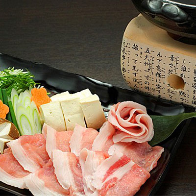 岩手県花巻産「白金豚」ロースしゃぶしゃぶ（400ｇ×2パック-冷蔵）