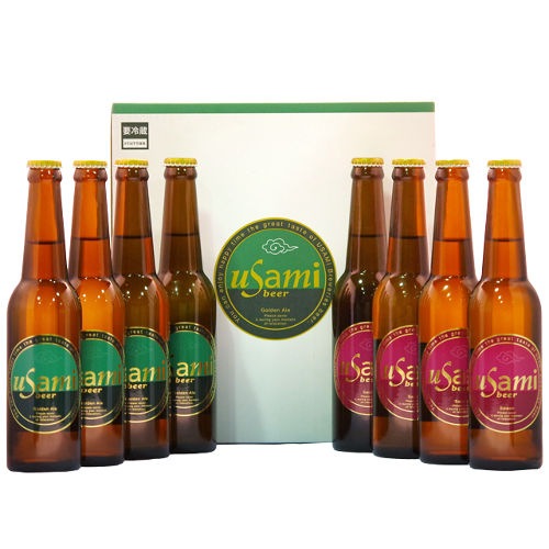伊東市　宇佐美麦酒製造「USAMI　8本セット」