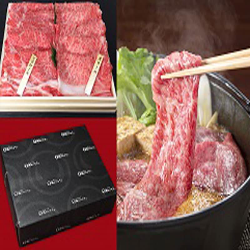 最高級Ａ５ランク仙台牛　牛すき焼き　しゃぶしゃぶ食べ比べセット