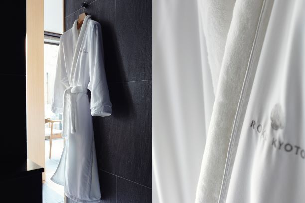 ROKU KYOTO, LXR Hotels ＆ Resorts オリジナルバスローブ