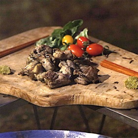 TSUKADA PREMIUM OUTDOOR 黒さつま鶏炭火焼用3P【非加熱品】