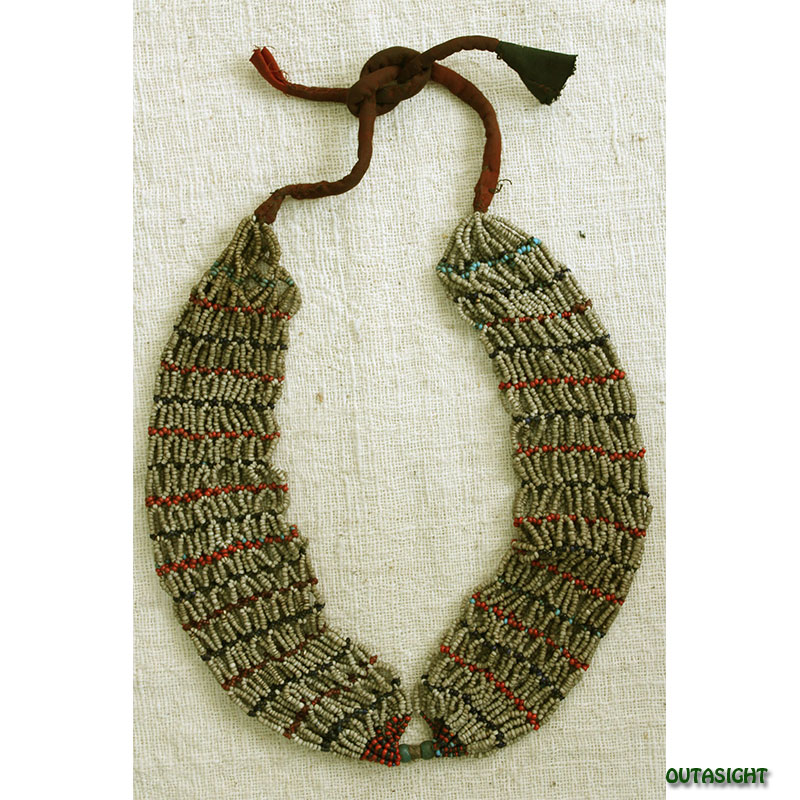 ネパール•アンティークビーズ•ネックレス 2F ハンドメイド・手芸 ネパール•アンティークビーズ•ネックレス