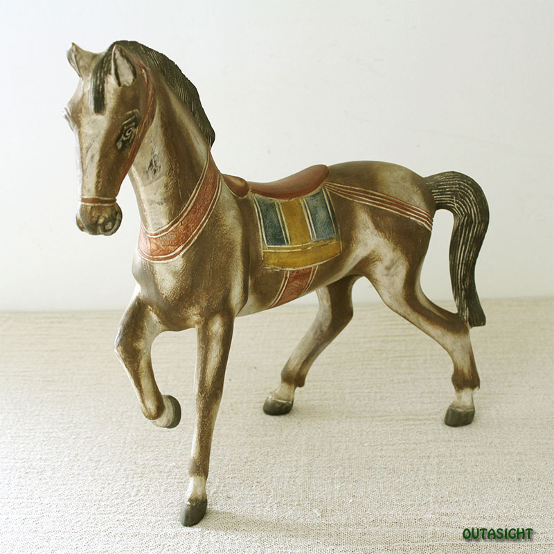 ☆馬☆花梨木☆動物☆精密細工☆置物☆彫刻☆5