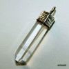 クォーツ(水晶)六角柱 シルバー ペンダントトップ NS-46