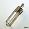 クォーツ(水晶)六角柱 シルバー ペンダントトップ NS-47