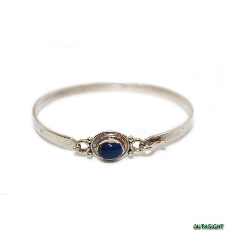 ラピスラズリ　ネイビー クローバー型 ゴールドブレスレット 約20cm ラピスラズリ ネイビー クローバー型 ゴールドブレスレット 約20cm